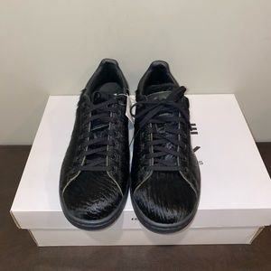 Adidas OC Stan Smith black sneakers collectors shoes casual ponyhair NEW